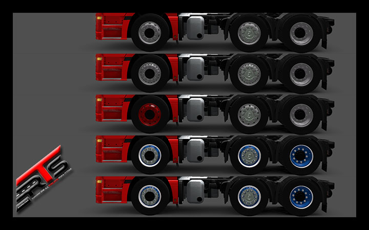 Image Principale Euro Truck Simulator 2 - MODS : Mercedes - Pack de roues by Ventyres