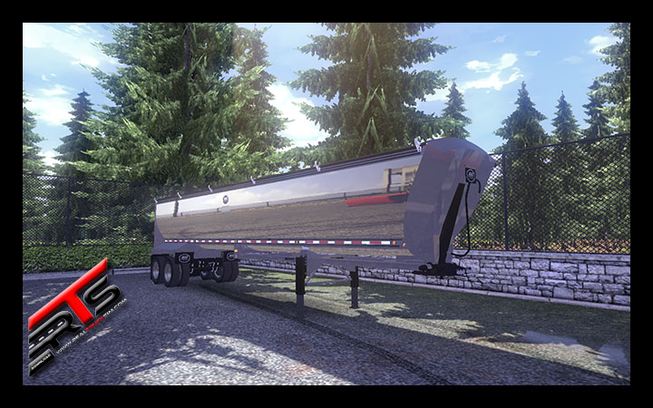 Image Principale Euro Truck Simulator 2 - MODS : Benne américaine by RBR-DUK