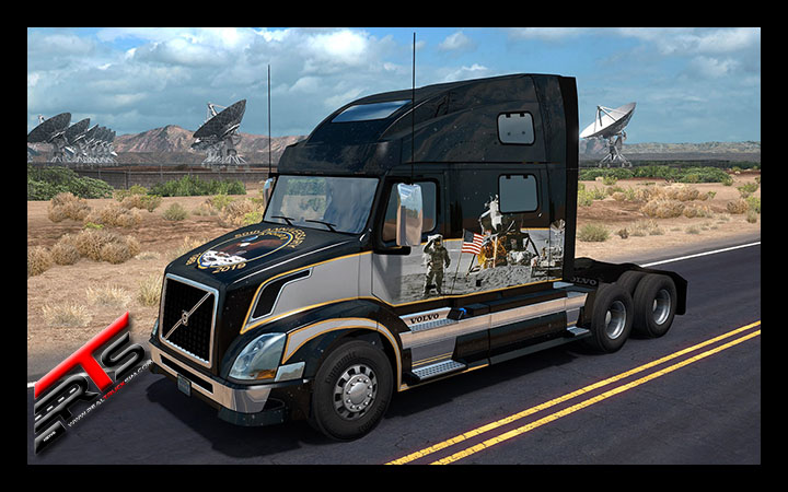 American Truck Simulator - Space Paint Jobs Pack Download For Mac