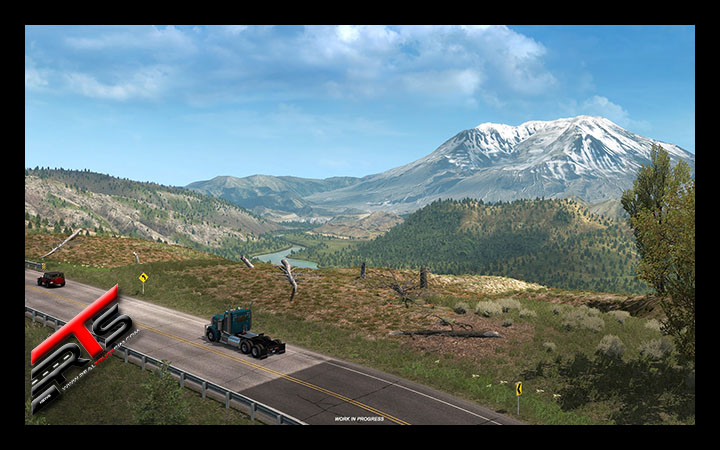 Image Principale American Truck Simulator - WIP : Washington - Mont Saint Helens
