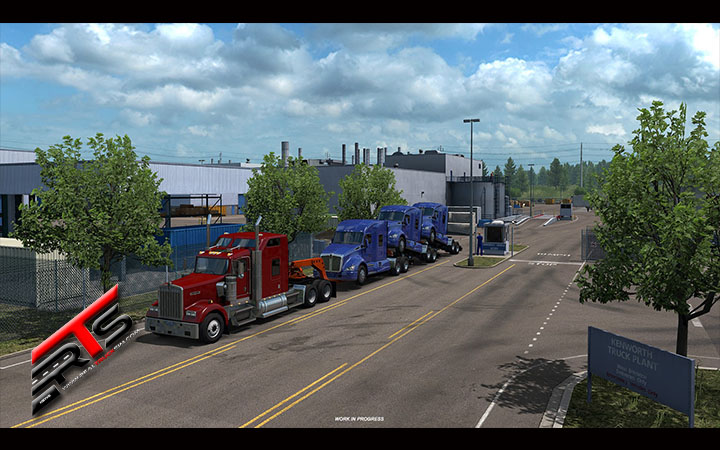 Image Principale American Truck Simulator - WIP : Washington - Usine d'assemblage Kenworth de Renton
