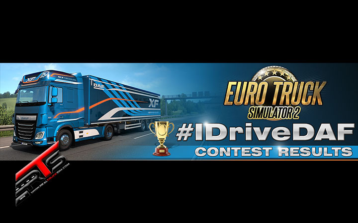 Image Principale Euro Truck Simulator  2 : Concours IDriveDAF - Résultats