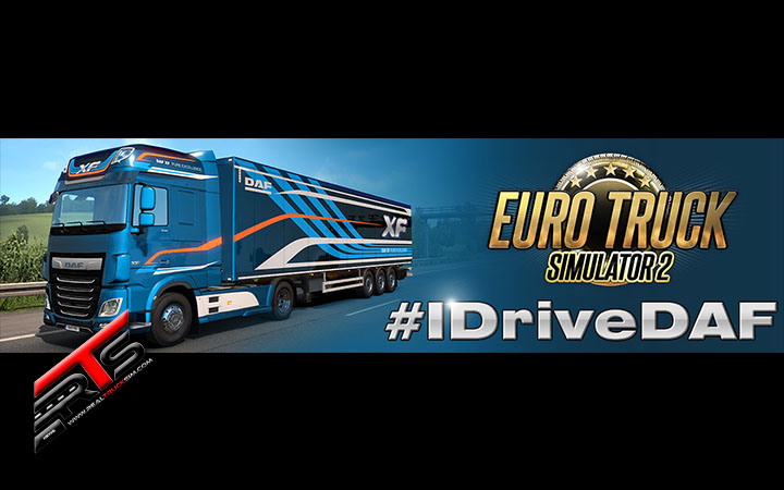 Image Principale Euro Truck Simulator  2 : Début du concours IDriveDAF !