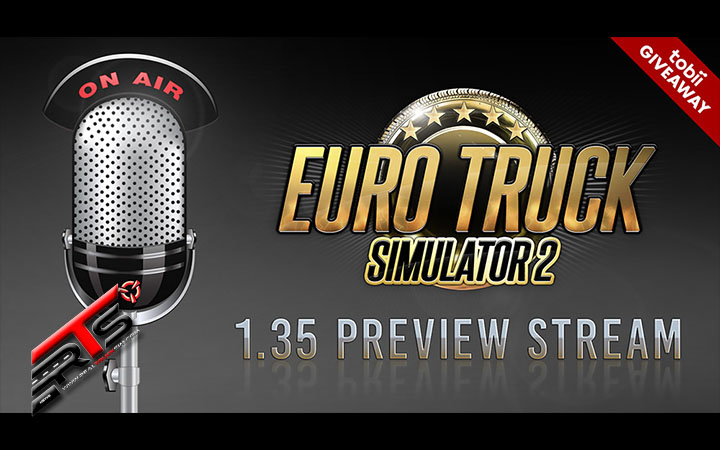 Image Principale Euro Truck Simulator 2 - Stream : Episode 1 du Stream de la 1.35 + Jeu concours Tobii !