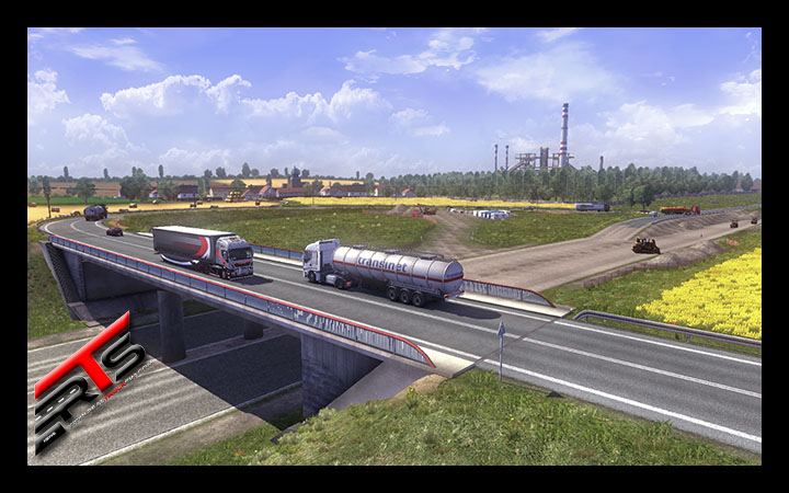 Image Principale Euro Truck Simulator 2 - DLC : Going East ! - Travail achevé !