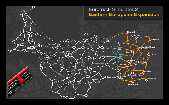 Image Principale Euro Truck Simulator 2 - DLC : Going East !