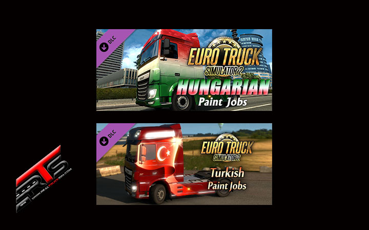 Image Principale Euro Truck Simulator 2 - DLC : Hungarian and Turkish Paint Jobs Packs