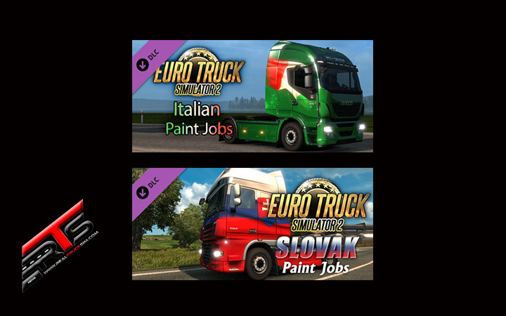 Image Principale Euro Truck Simulator 2 - DLC : Italian et Slovak Paint Jobs Packs