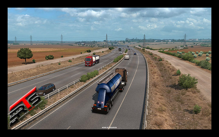 Image Principale Euro Truck Simulator 2 - WIP : Les éco-régions d'Ibérie