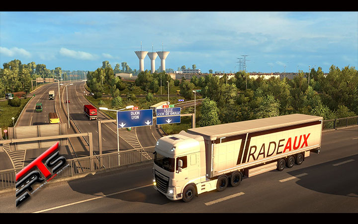 Image Principale Euro Truck Simulator 2 - WIP : Les lumières de Paris sont à l'horizon