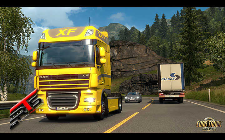 Image Principale Euro Truck Simulator 2 - WIP : Mise à jour du Daf XF 105 à venir
