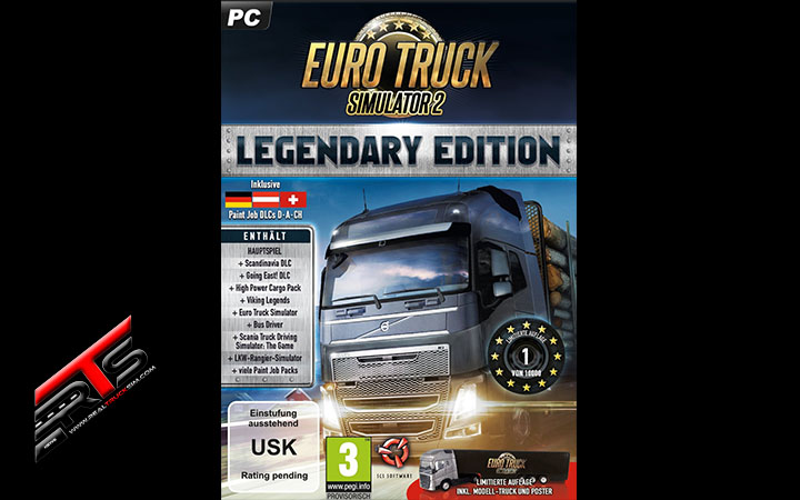 Image Principale Euro Truck Simulator 2 : Nouvelle boîte sur le marché Allemand, nouvelles peintures, nouvelles photos