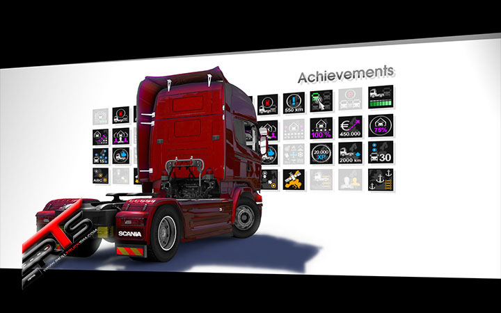Image Principale Euro Truck Simulator 2 : Patch 1.13 - Succès Steam disponibles