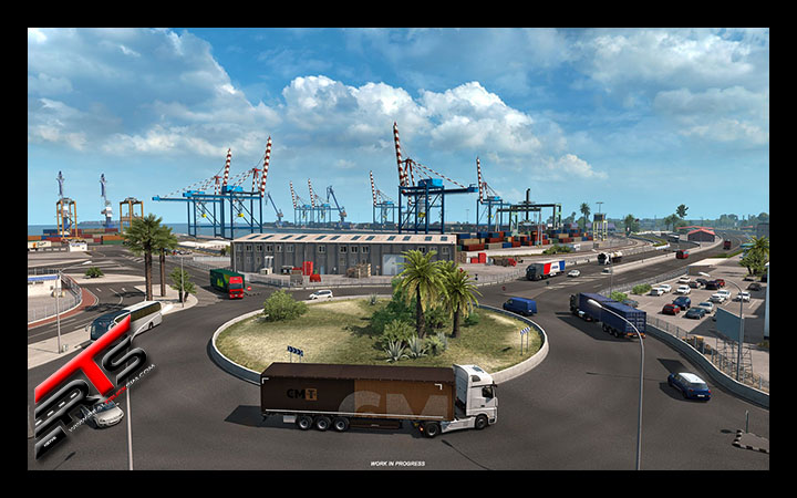 Image Principale Euro Truck Simulator 2 - WIP : Ports d'Iberia