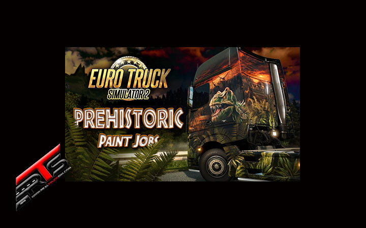 Image Principale Euro Truck Simulator 2 - DLC : Prehistoric Paint Jobs Pack