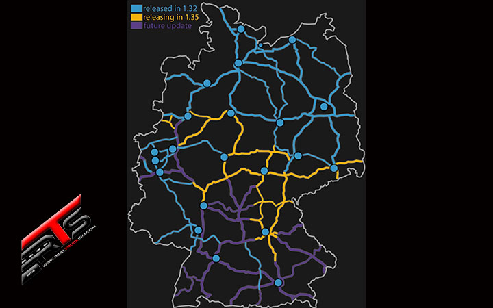 Image Principale Euro Truck Simulator 2 - WIP : Révision de l'Allemagne Vol. 2