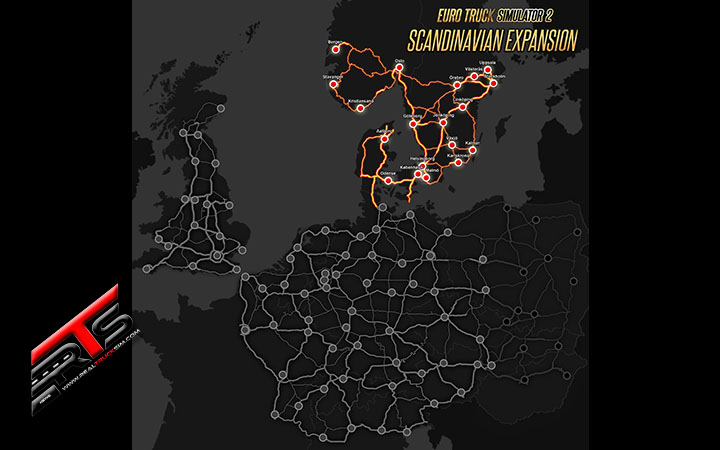 Image Principale Euro Truck Simulator 2 - WIP : Scandinavia (7)