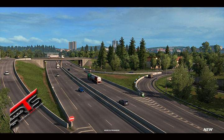 Image Principale Euro Truck Simulator 2 - WIP : Version 1.37 - Refonte de villes Françaises