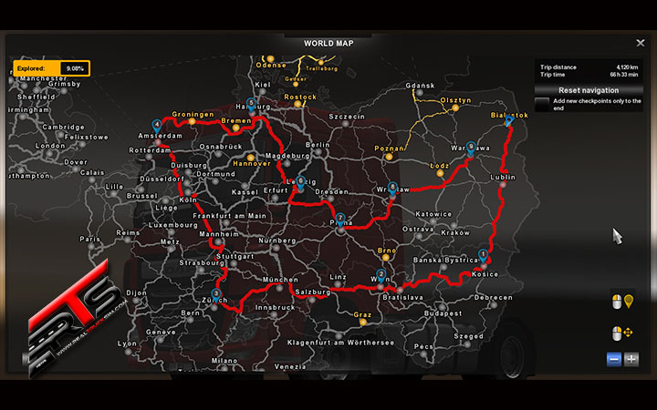 Image Principale Euro Truck Simulator 2 - WIP : Version bêta 1.20