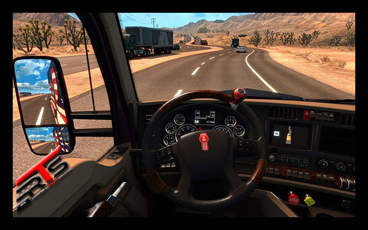Image Principale American Truck Simulator - Euro Truck Simulator 2 - WIP : Boules pour volant