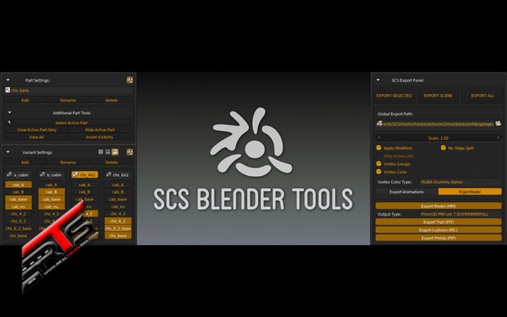 Image Principale SCS Software - WIP : SCS Blender - Plugin