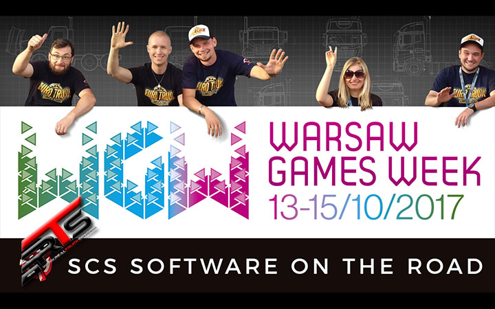 Image Principale SCS Software : SCS sur la route - Invitation pour la Warsaw Games Week