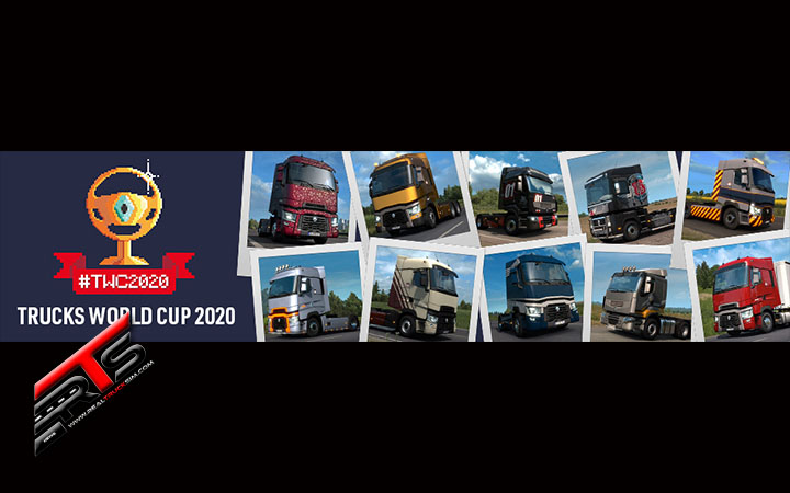 Image Principale Euro Truck Simulator 2 - Concours : Trucks World Cup 2020 - Départ