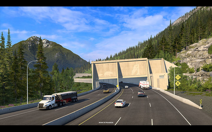 Image Principale American Truck Simulator - WIP : British Columbia - Tunnels et paravalanches