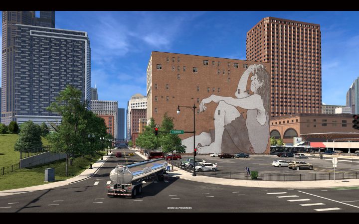 Image Principale American Truck Simulator - WIP : Illinois - Peintures murales