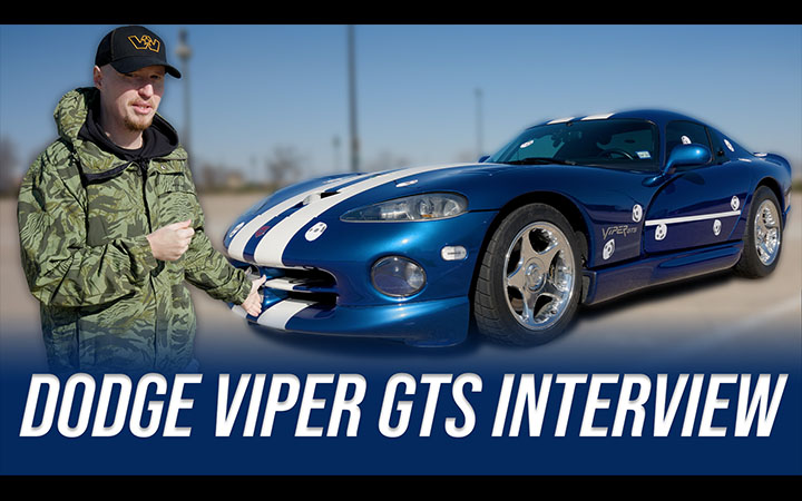 Image Principale SCS sur la route : Interview et numérisation de la Dodge Viper