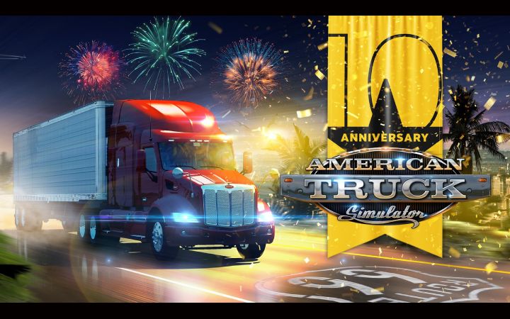 Image Principale American Truck Simulator : Joyeux 10ème anniversaire !
