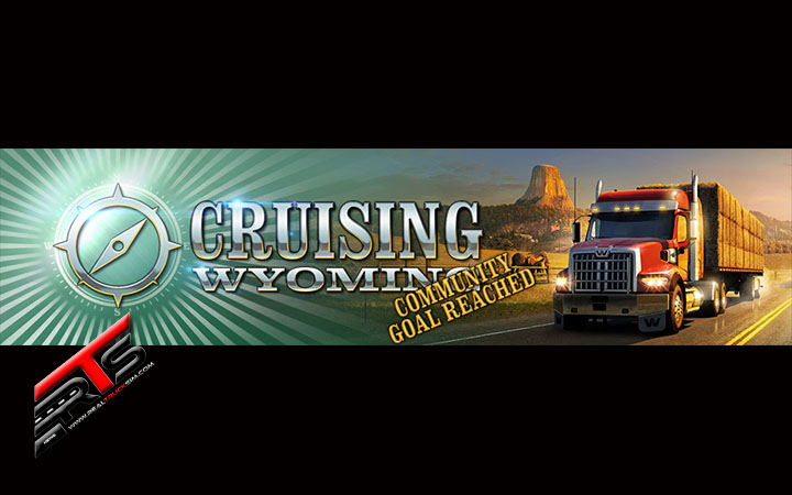 Image Principale World of Trucks - American Truck Simulator : L'objectif communautaire de l'événement CruisingWyoming est atteint