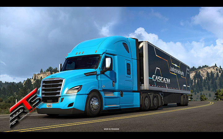 Image Principale American Truck Simulator - WIP : Mise à jour 1.43 - Freightliner Cascadia 2022