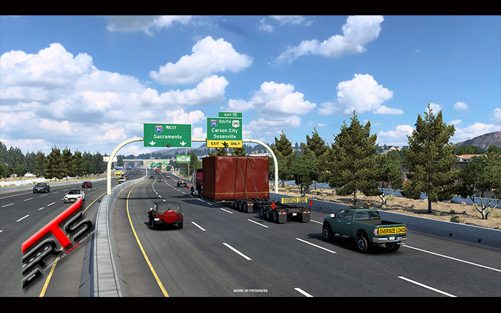 Image Principale American Truck Simulator - WIP : Mise à jour 1.44 - Nouveaux itinéraires pour Special Transport