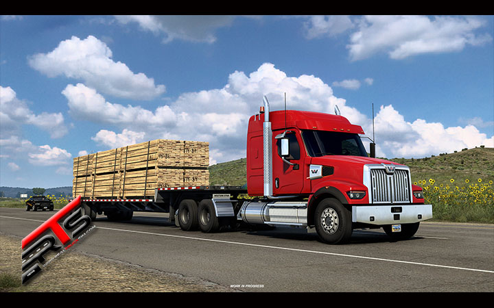 Image Principale American Truck Simulator - WIP : Mise à jour 1.44 - Remorques surbaissées achetables