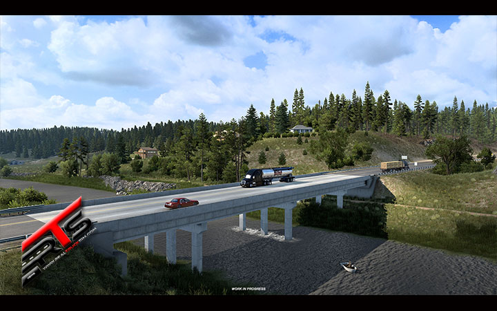 Image Principale American Truck Simulator - WIP : Mise à jour 1.46 - Nouveau contenu pour Montana