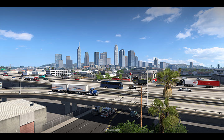 Image Principale American Truck Simulator - WIP : Mise à jour 1.53 - Refonte de la Californie - Los Angeles et San Diego
