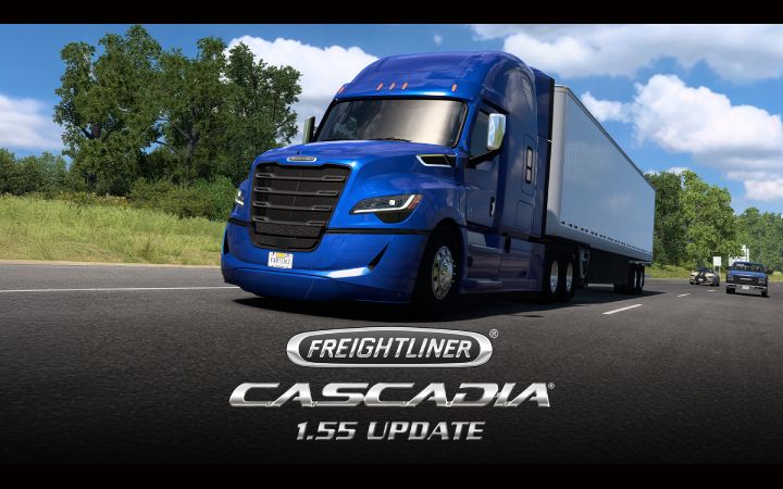 Image Principale American Truck Simulator - WIP : Mise à jour 1.55 - Mise à jour du Freightliner Cascadia 2024