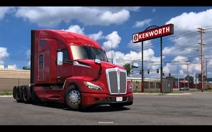 Image Principale American Truck Simulator - WIP : Mise à jour 1.55 - Mise à jour du Kenworth T680