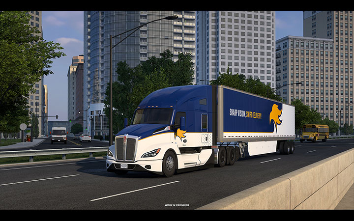 Image Principale American Truck Simulator - WIP : Mise à jour 1.60 - Peintures de l'entreprise du joueur