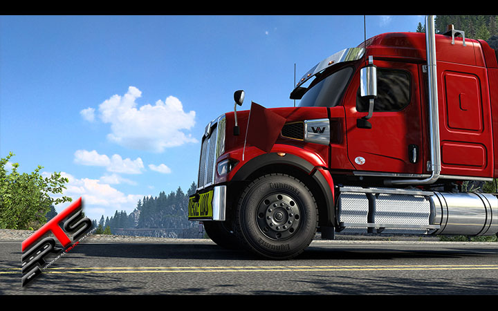 Image Principale American Truck Simulator : Mise à jour du capot moteur du Western Star 49X