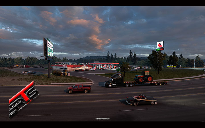 Image Principale American Truck Simulator - WIP : Montana - Relais routiers