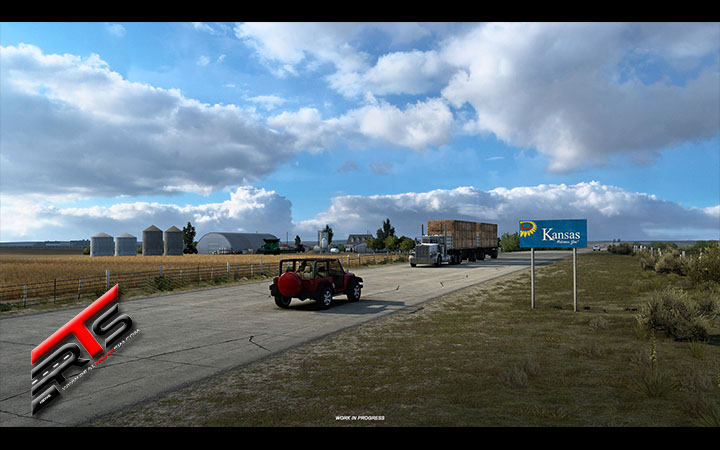 Image Principale American Truck Simulator - WIP : Présentation du Kansas