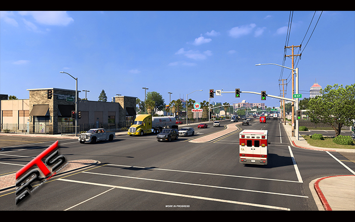 Image Principale American Truck Simulator - WIP : Refonte de la Californie - Fresno et Huron