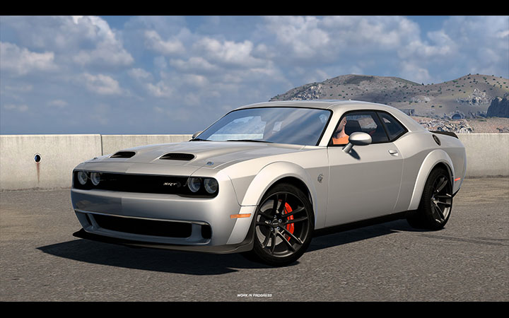 Image Principale American Truck Simulator - WIP : Road Trip - Dodge Challenger Hellcat Widebody