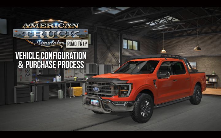 Image Principale American Truck Simulator - WIP : Road Trip - Processus de configuration et d'achat du véhicule