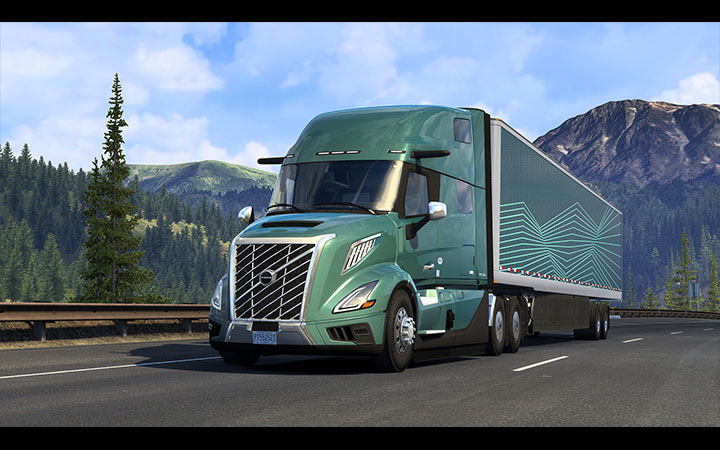 Image Principale American Truck Simulator : Sortie des Volvo VNL 2025 + Volvo VNR Electric pour ATS