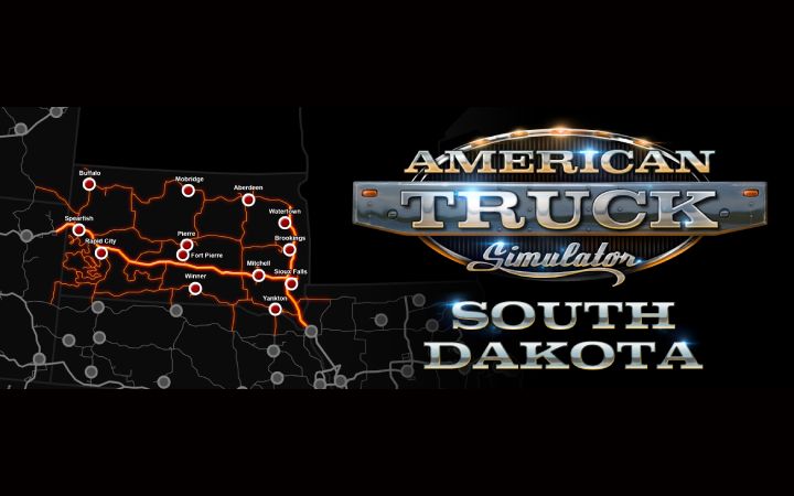Image Principale American Truck Simulator - DLC : Sortie du DLC South Dakota