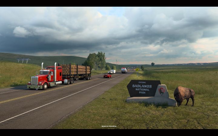 Image Principale American Truck Simulator - WIP : South Dakota - Les Badlands