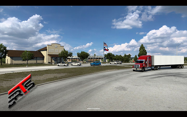 Image Principale American Truck Simulator - WIP : Texas - Aires de repos